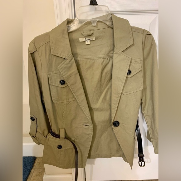 Diaa Safari-Style Jacket Juniors Medium - Picture 2 of 7